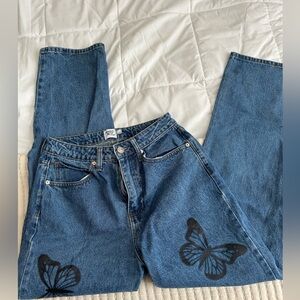 princess polly butterfly jeans